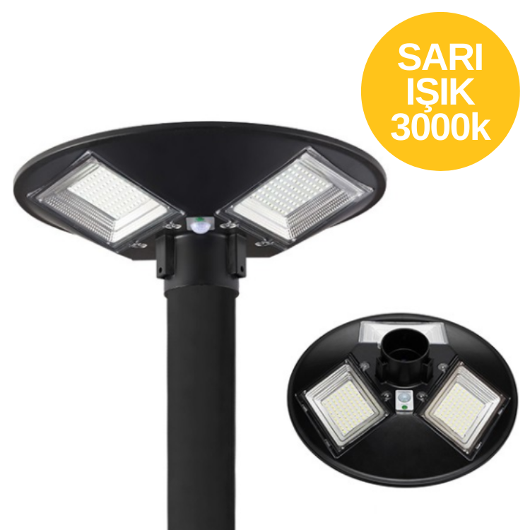 SOLAR PARK ARMATÜRÜ 300W, SARI IŞIKLI