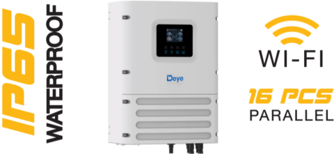 DEYE 6KW TAM SİNÜS AKILLI OFF-GRID 48V (IP65)