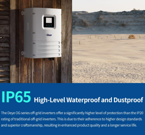 DEYE 6KW TAM SİNÜS AKILLI OFF-GRID 48V (IP65)