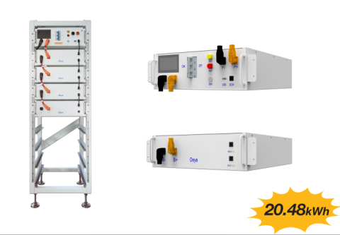 DEYE Yüksek Voltaj Lityum Akü 20.48 kWh