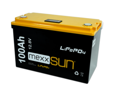 MEXXSUN Lityum Akü 12,8V 100Ah (LiFePo4) 1280Wh