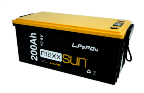 MEXXSUN Lityum Akü 12,8V 200Ah (LiFePo4) 2560Wh
