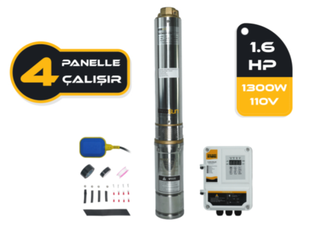 DC Pompa 1.6Hp / 1300W / 110V