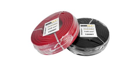 Solar kablo 6mm siyah (100m)