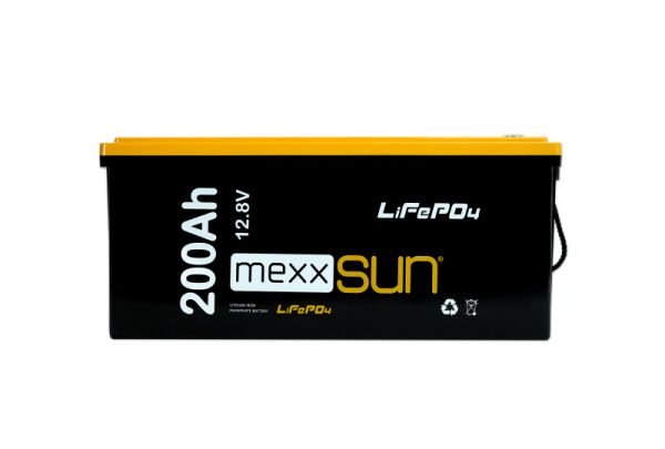 MEXXSUN Lityum Akü 12,8V 200Ah (LiFePo4) 2560Wh