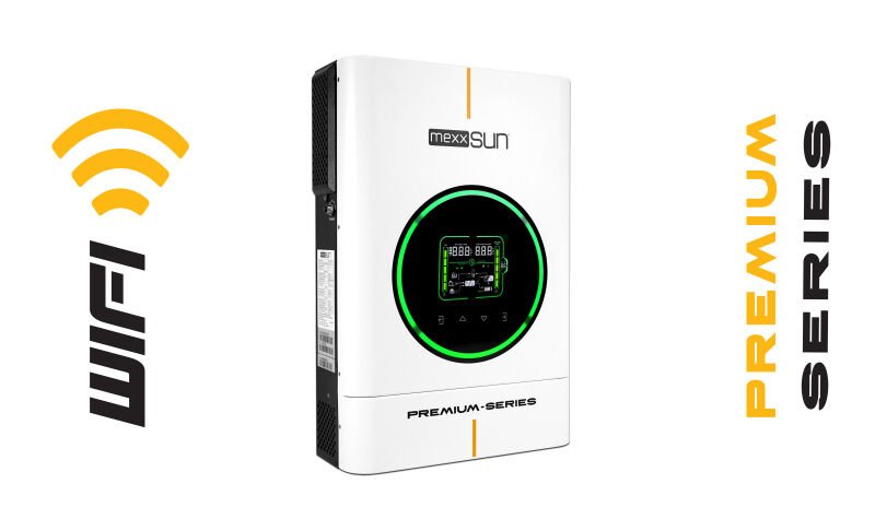 Mexxsun Premium 24V 4KW Akıllı Inverter