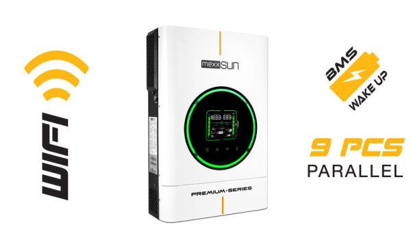 MEXX-P6kW - Premium 48V 6kW (Paralel /Wi-Fi/ Dual Output)