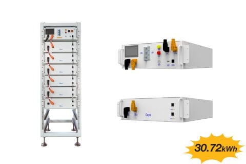 DEYE Yüksek Voltaj Lityum Akü 30.72 kWh