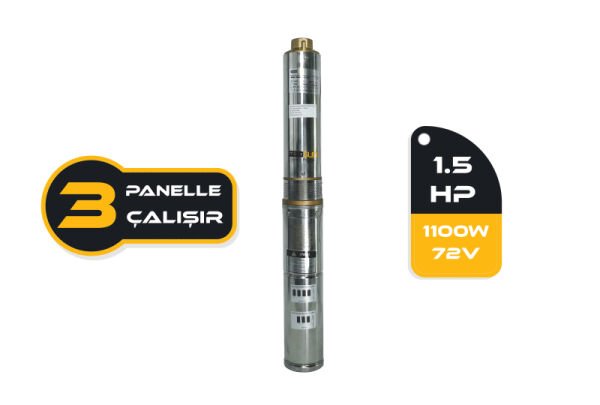 Mexxsun DC Pompa 1.5Hp / 1100W