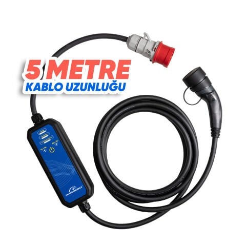 Charge Mobile Basic Taşınabilir 22kW Şarj Cihazı (220V dönüştürücü hediyeli)