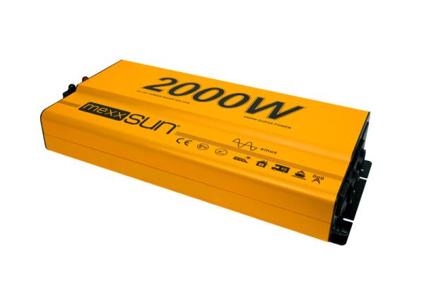 Mexxsun Tam Sinüs UPS Inverter (Remote Ekran) 12V 2000W